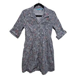 Tori Richard Chase the Rainbow Dress  Size 6